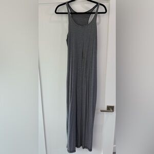 Lululemon Striped Blue and White Maxi Dress